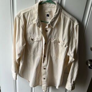 Universal Thread button down corduroy shirt, size Large